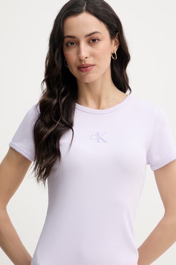 Calvin Klein Jeans rochie violet LV047F241G