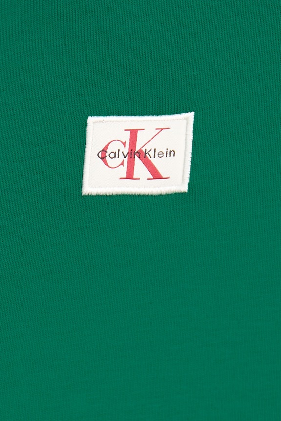 Calvin Klein Jeans šaty bavlnené LV047F228G zelená