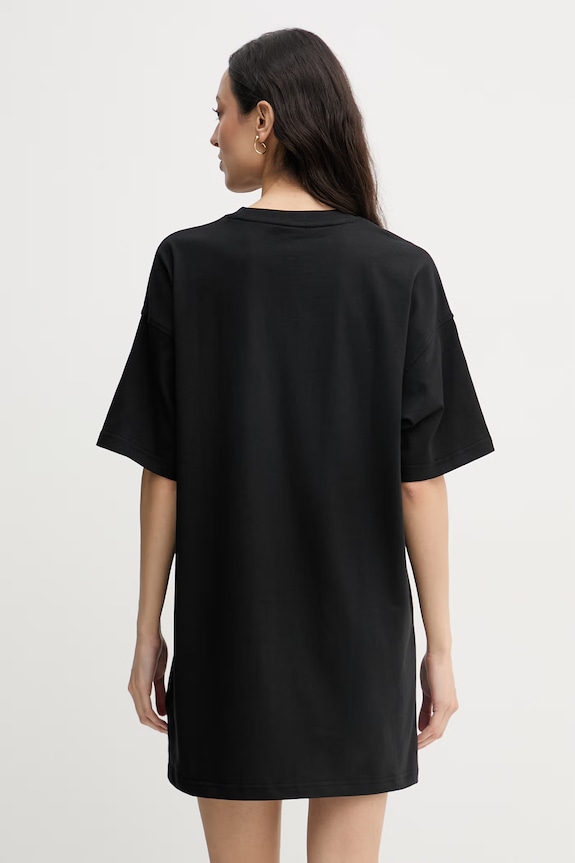 Oblečenie Calvin Klein Jeans šaty bavlnené LV047F228G čierna