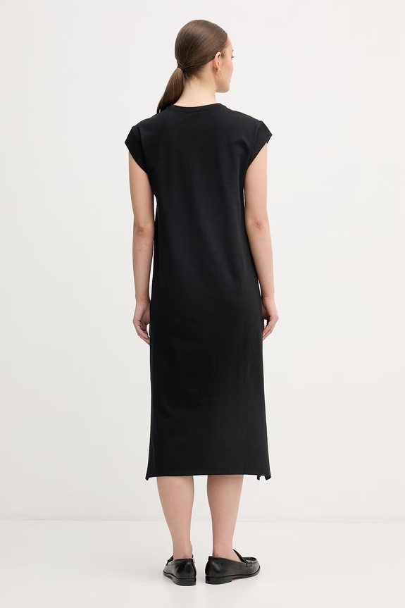 Oblečenie Calvin Klein Jeans šaty bavlnené LV047F245G čierna