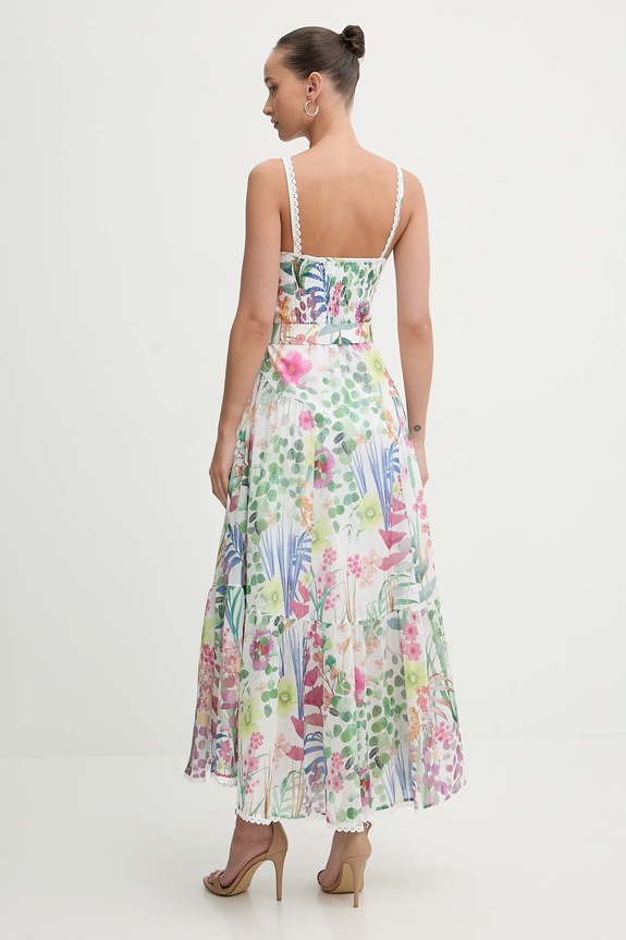 Îmbrăcăminte Charo Ruiz Ibiza rochie Cael 262611 alb
