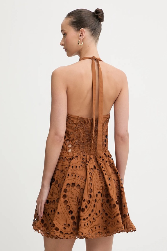 Îmbrăcăminte Charo Ruiz Ibiza rochie Sandlight 263604 maro