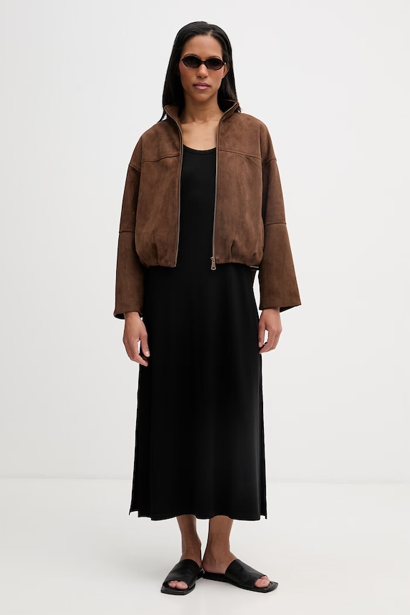 Marc O'Polo rochie 5000009534 negru SS26