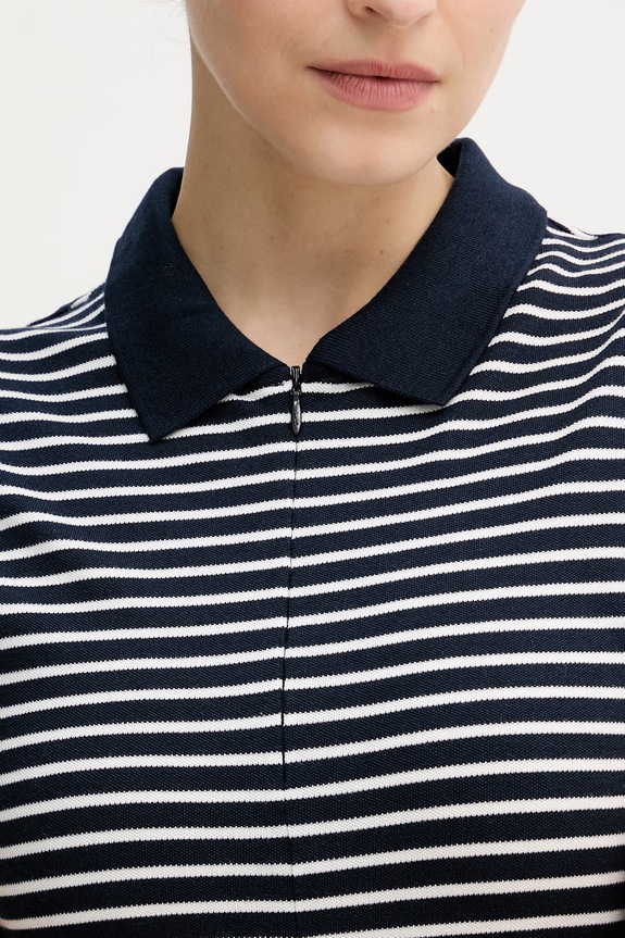 Tommy Hilfiger φόρεμα με lyocell WW0WW48745 σκούρο μπλε