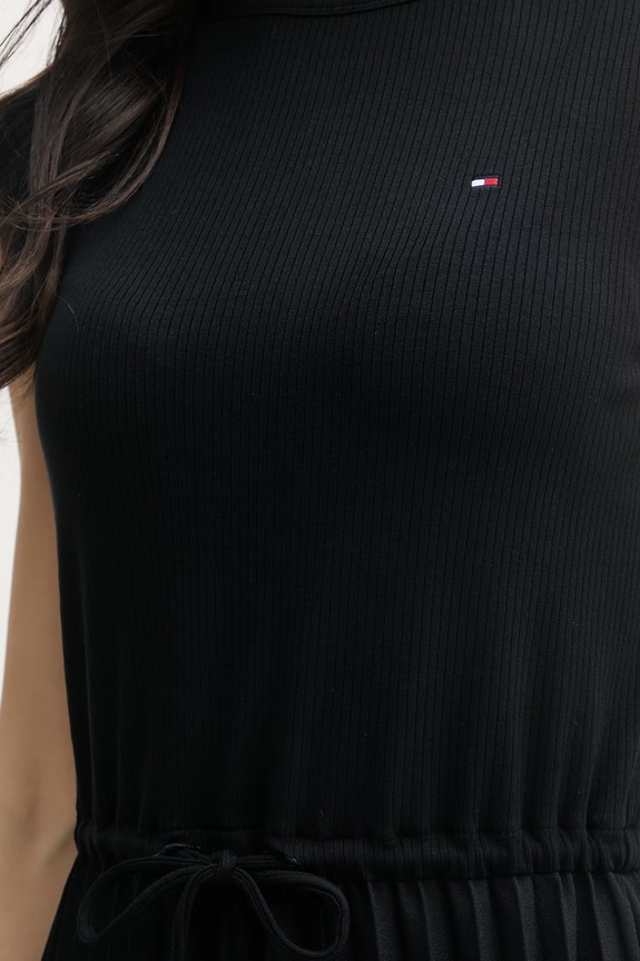 Tommy Hilfiger φόρεμα WW0WW49312 μαύρο