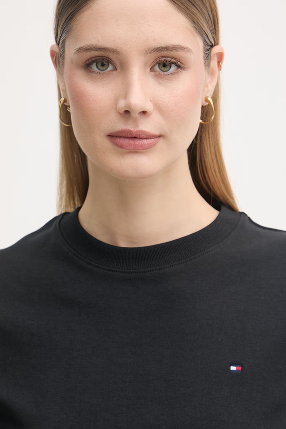 Tommy Hilfiger bawełniane czarny WW0WW49772
