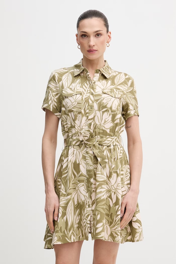 Gaudi sukienka casual zielony 611BD15021