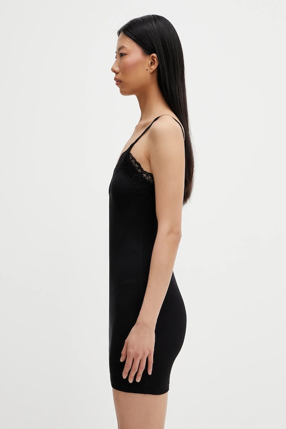 Šaty VETEMENTS WE76DR428B černá SS26