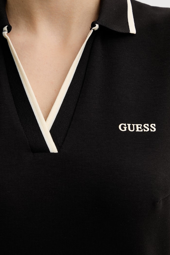 Guess šaty JASMINE V6GK02.K2928 čierna