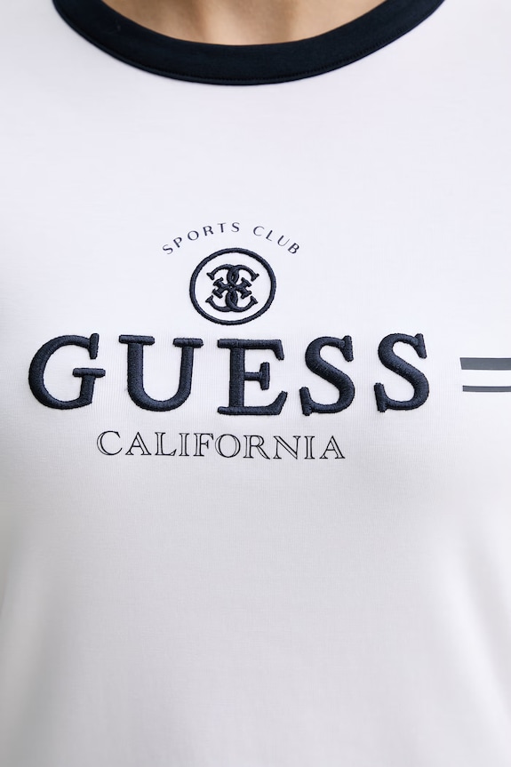 Guess rochie MILA V6GK05.K2988 alb