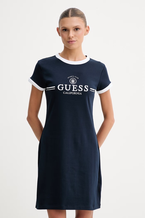 Guess rochie MILA bleumarin V6GK05.K2988