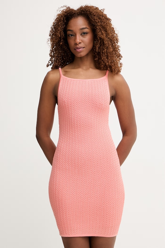Guess rochie JEN portocaliu W6GKAA.Z0783