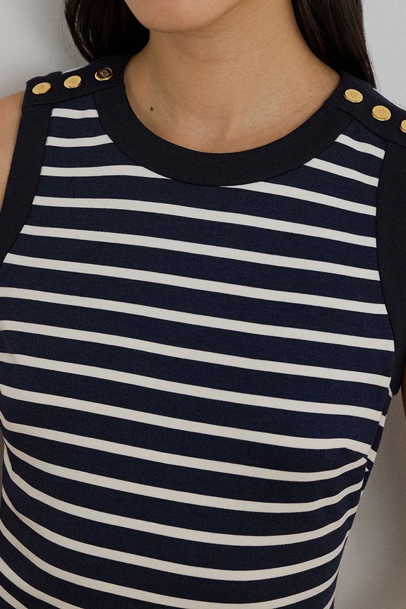 Lauren Ralph Lauren Vestito con viscosa blu navy 200P09091