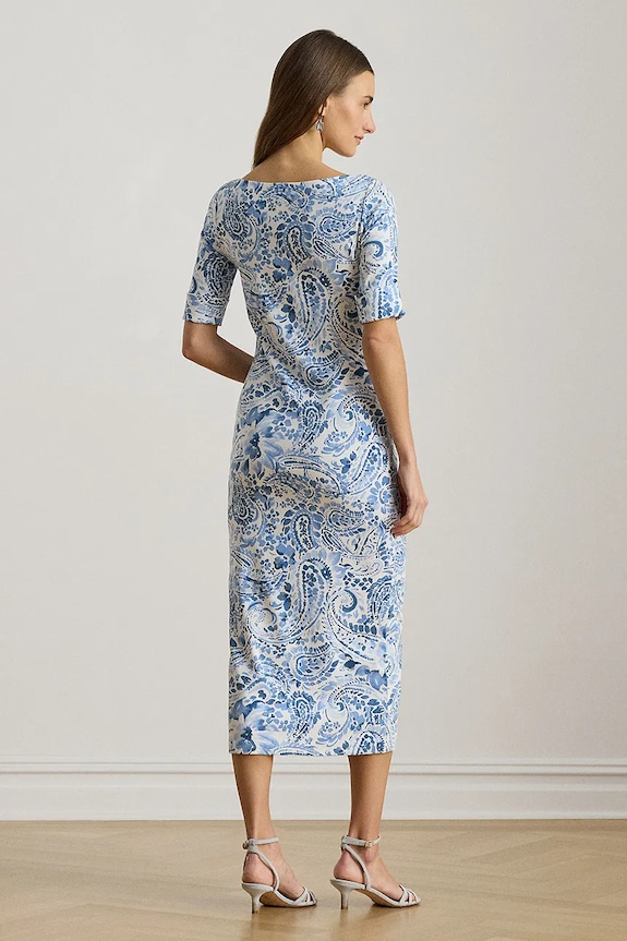 Lauren Ralph Lauren haljina od pamuka 200B22023 plava SS26