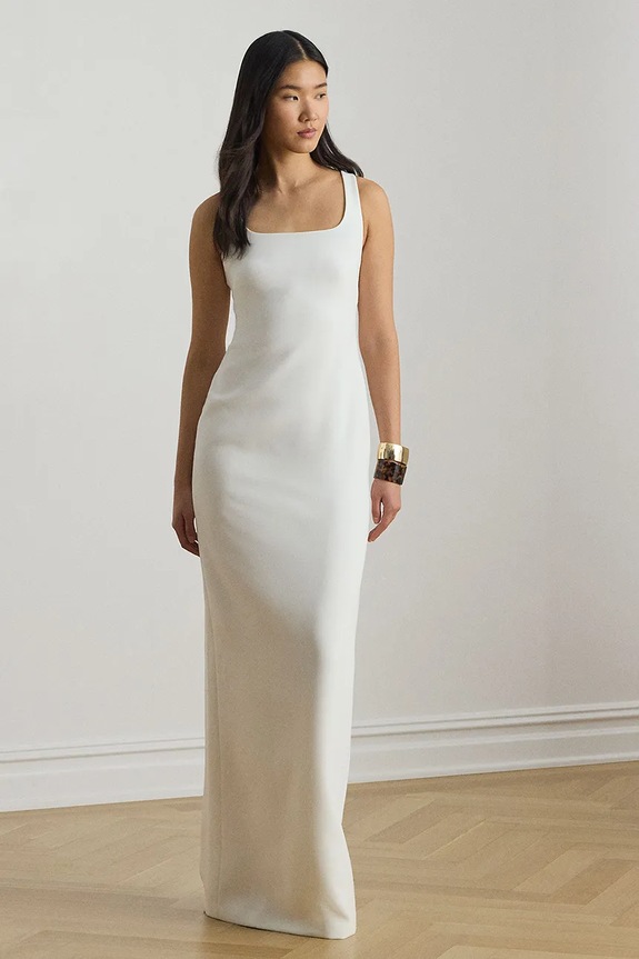Lauren Ralph Lauren sukienka biały 253P08933