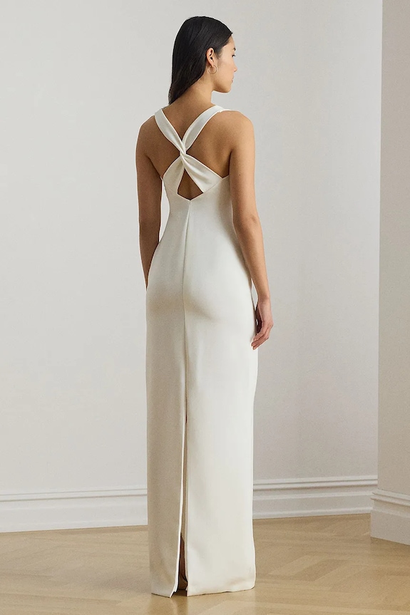 Lauren Ralph Lauren sukienka 253P08933 biały SS26