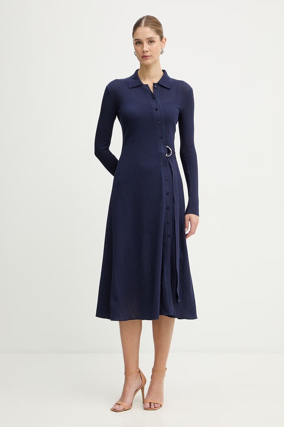 MAX&Co. rochie din bumbac MCOGETTITO fixat bleumarin 2616621021200