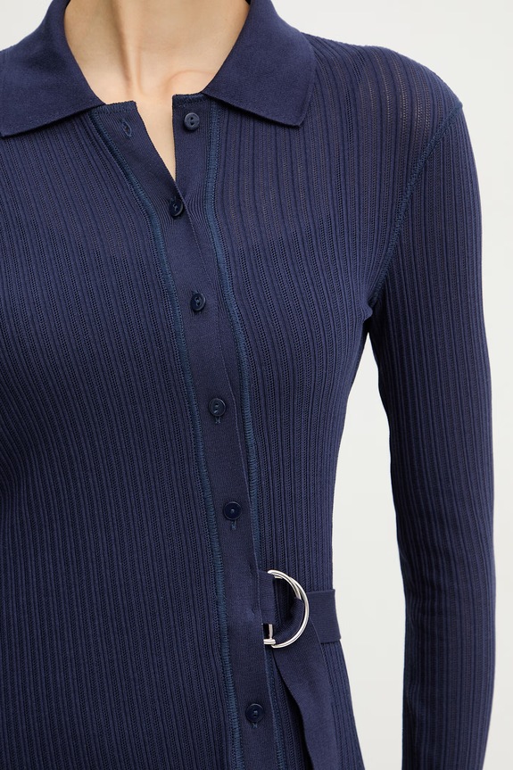 MAX&Co. rochie din bumbac MCOGETTITO 2616621021200 bleumarin