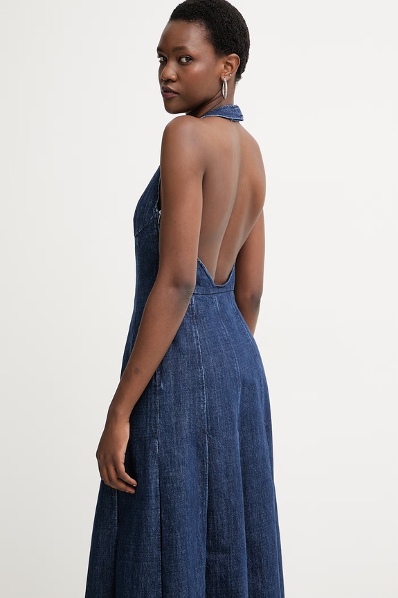 Max&Co. rochie din denim MCLRIDENTE bleumarin 2618221022200