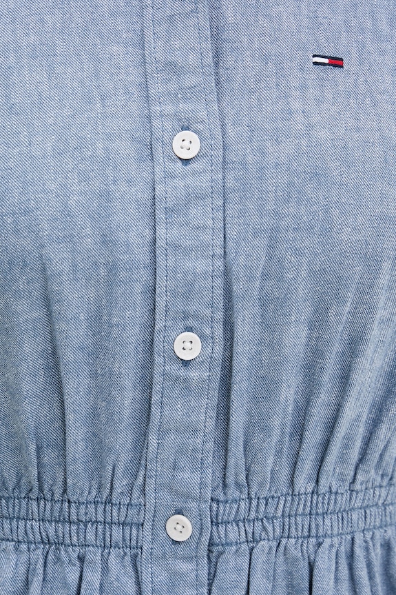 Tommy Jeans sukienka letnia jeansowa DW0DW18556
