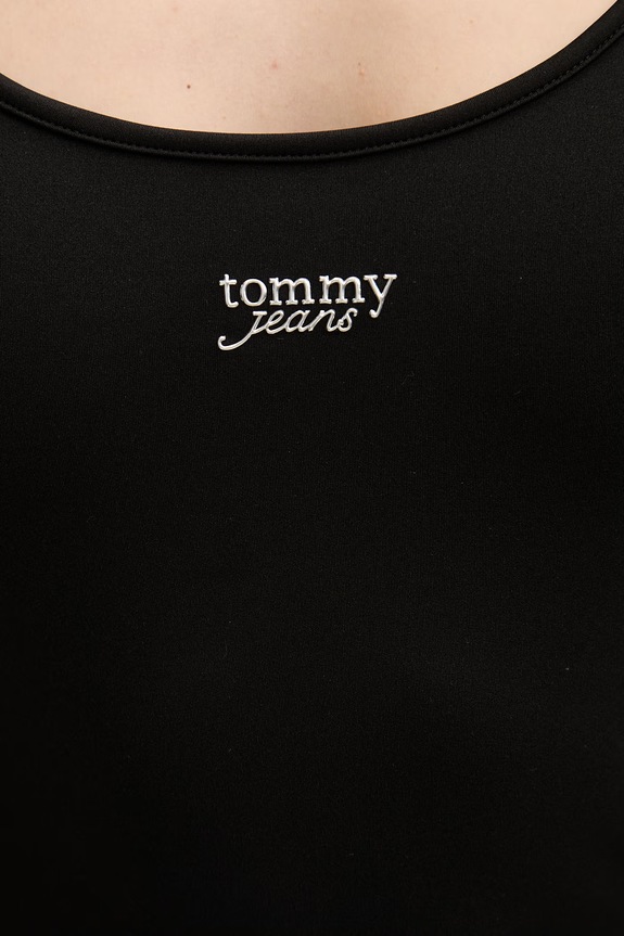 Tommy Jeans rochie bodycon DW0DW22334 negru
