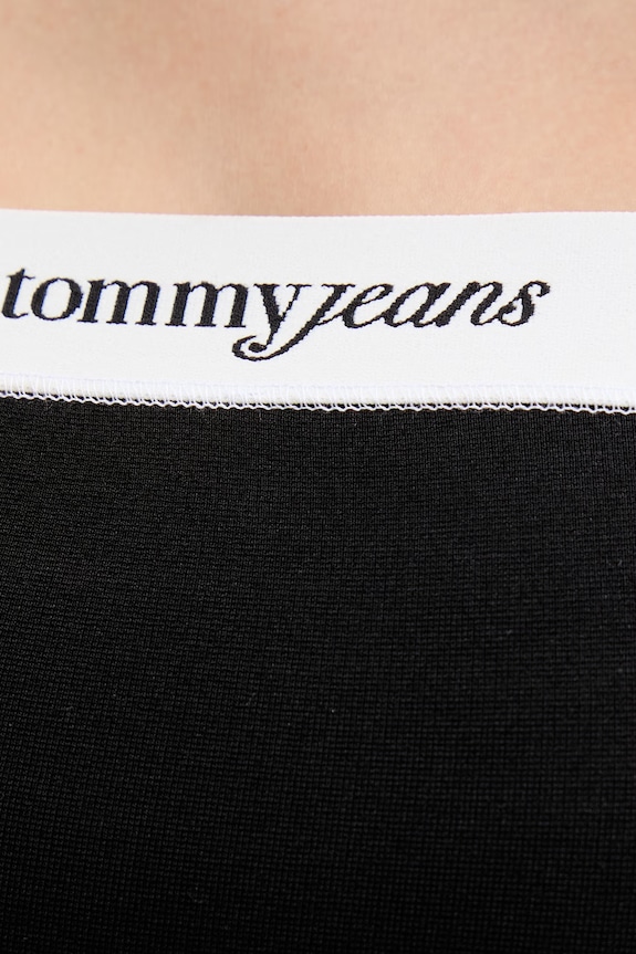 Tommy Jeans sukienka letnia z wiskozą DW0DW22337 czarny