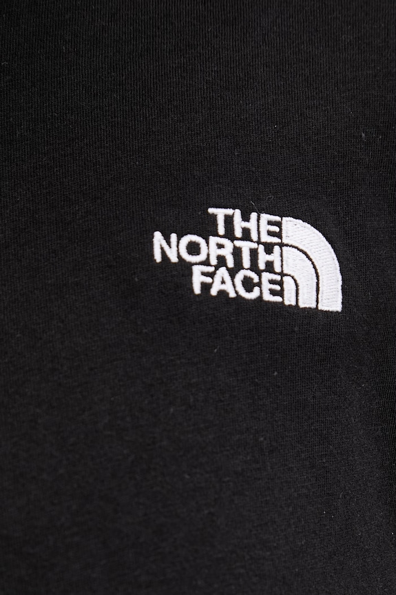 The North Face rochie din bumbac Evolution Simple Dome NF0A8FDMJK31 negru