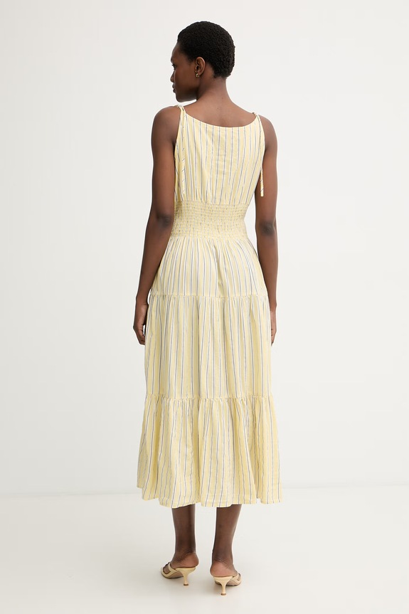 Îmbrăcăminte Tommy Hilfiger rochie de vară WW0WW51052 galben