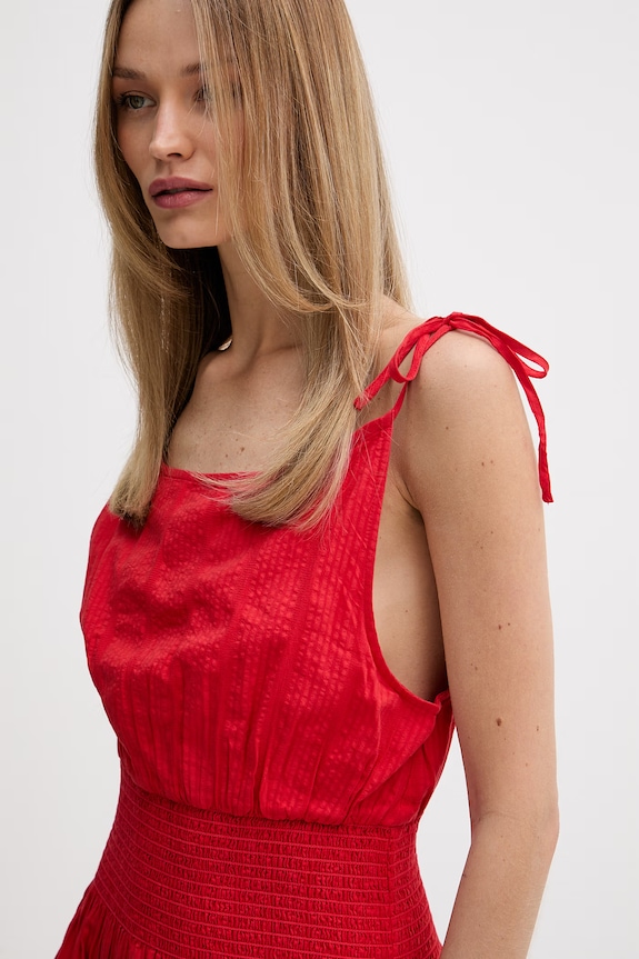 Tommy Hilfiger letné šaty červená WW0WW51052