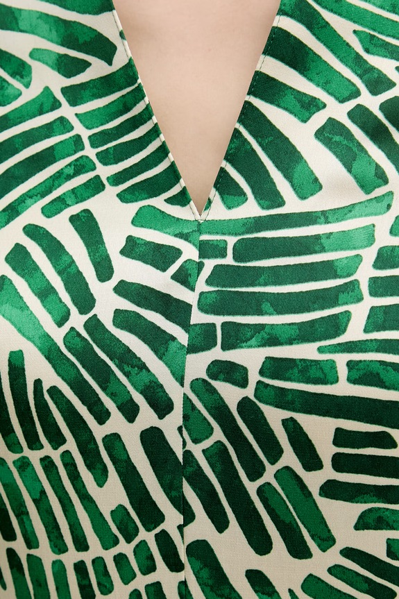 Marc Aurel rochie cu vâscoză 6242A11090 verde