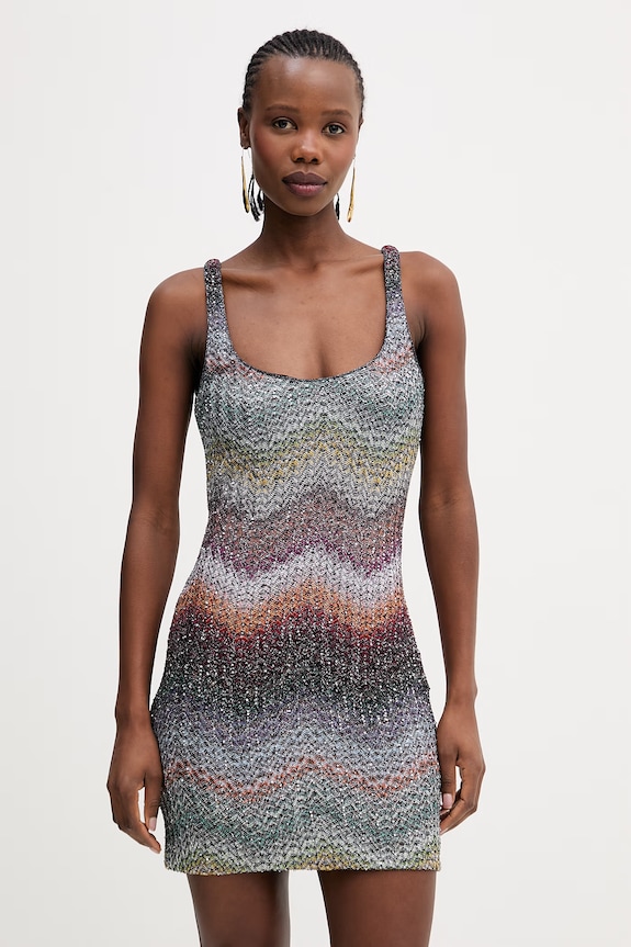 Missoni rochie mini multicolor DS26SG1L.BC005Y
