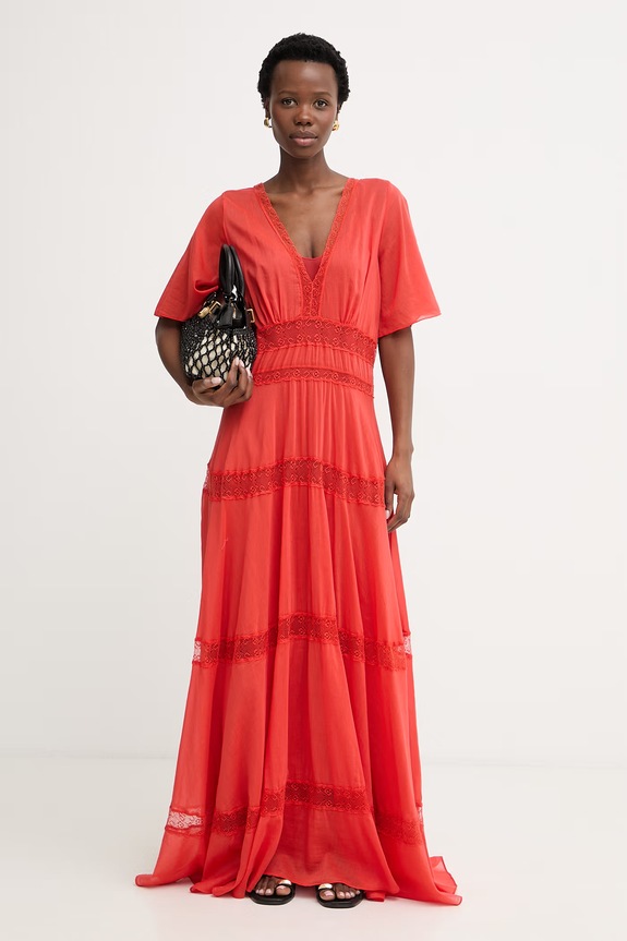 Forte Forte rochie 14904.my.dress rosu SS26