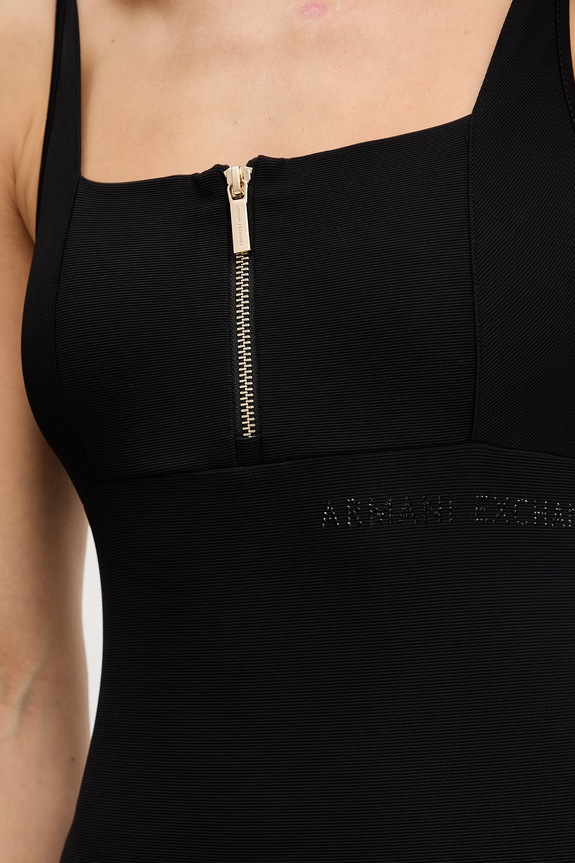 Armani Exchange rochie XW002056.AF21295 negru