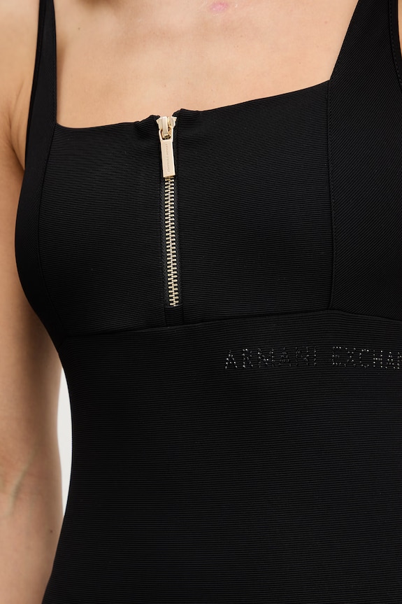 Armani Exchange rochie XW002056.AF21295 negru