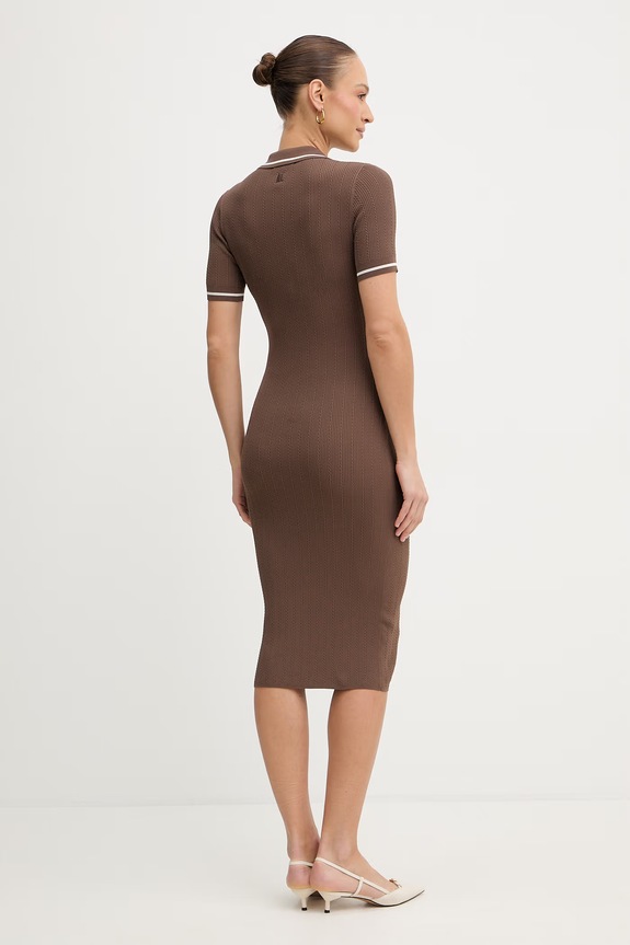 Îmbrăcăminte Armani Exchange rochie XW002244.AF10352 maro