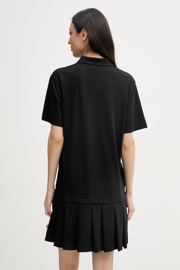 Îmbrăcăminte Joop! rochie cu bumbac 30100680 negru