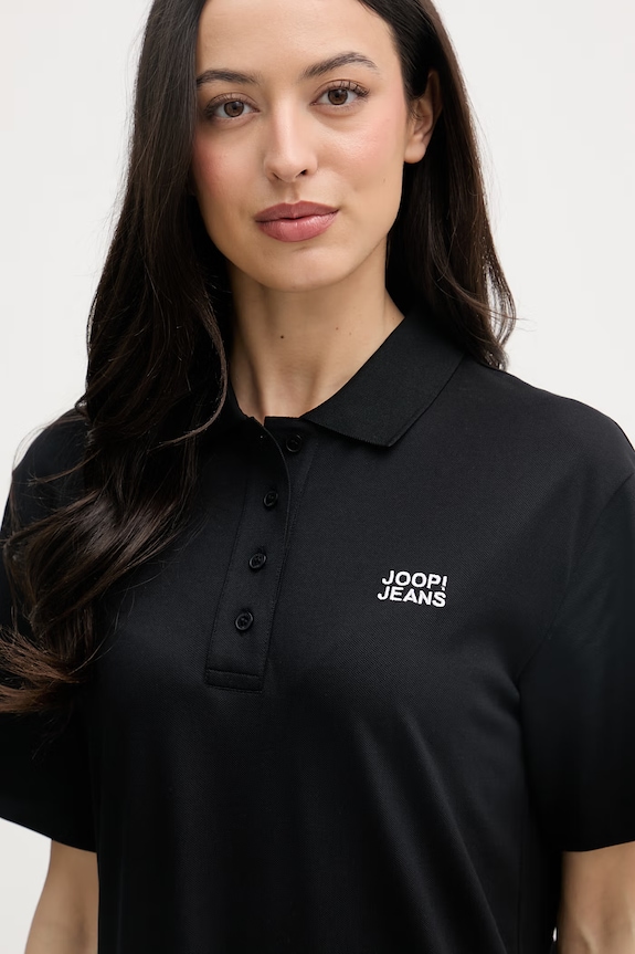 Joop! rochie cu bumbac negru 30100680