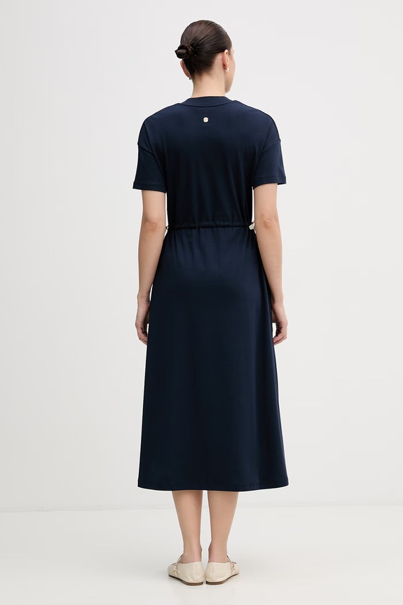 Îmbrăcăminte Joop! rochie din bumbac 30102027 bleumarin