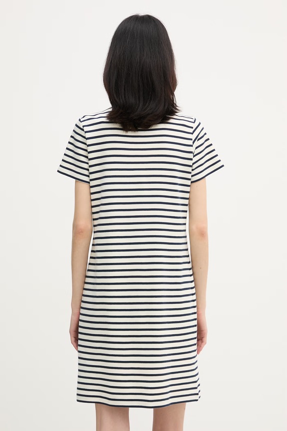 Odzież Joop! sukienka bawełniana 30102058 beżowy