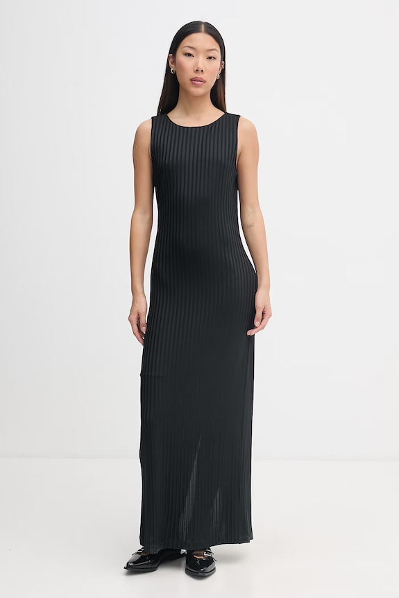 rag & bone šaty z viskózy Natalia čierna RE1I25H316W