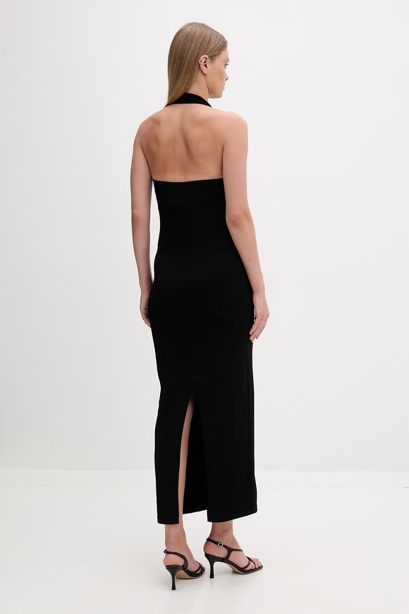Îmbrăcăminte HUGO Little Black Dress cu vâscoză Shagar 50557781 negru