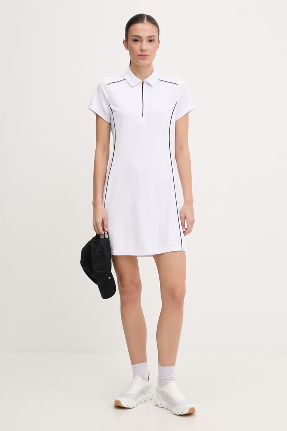 Φόρεμα Dkny DP6D4941 λευκό SS26