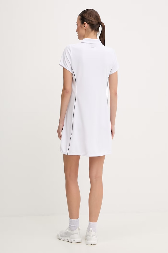 Ρούχα Φόρεμα Dkny DP6D4941 λευκό