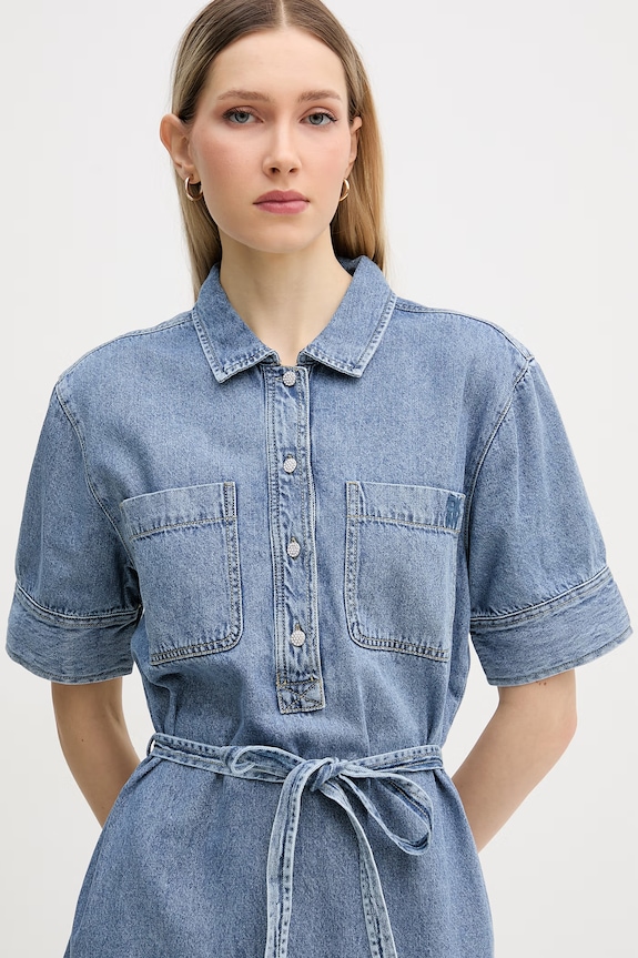 DKNY nyári farmer ruha kék DJ6D9185