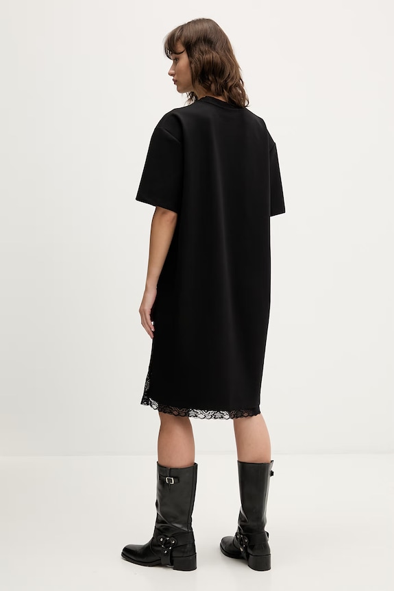 Karl Lagerfeld Jeans rochie B2W13068 negru SS26