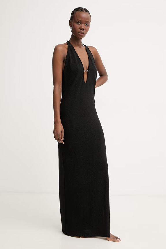 Karl Lagerfeld rochie de vară B2W46016 negru SS26