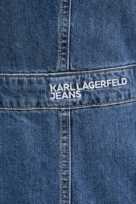 Karl Lagerfeld Jeans rochie jeans B2W13055 albastru