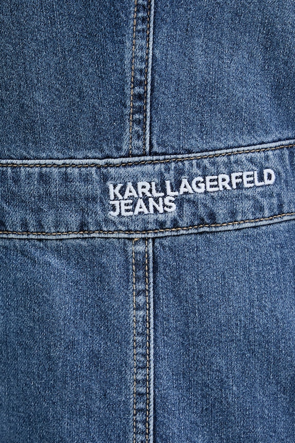 Karl Lagerfeld Jeans rochie jeans B2W13055 albastru