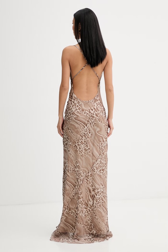 Îmbrăcăminte blugirl Blumarine rochie RA6179.TS121 bej