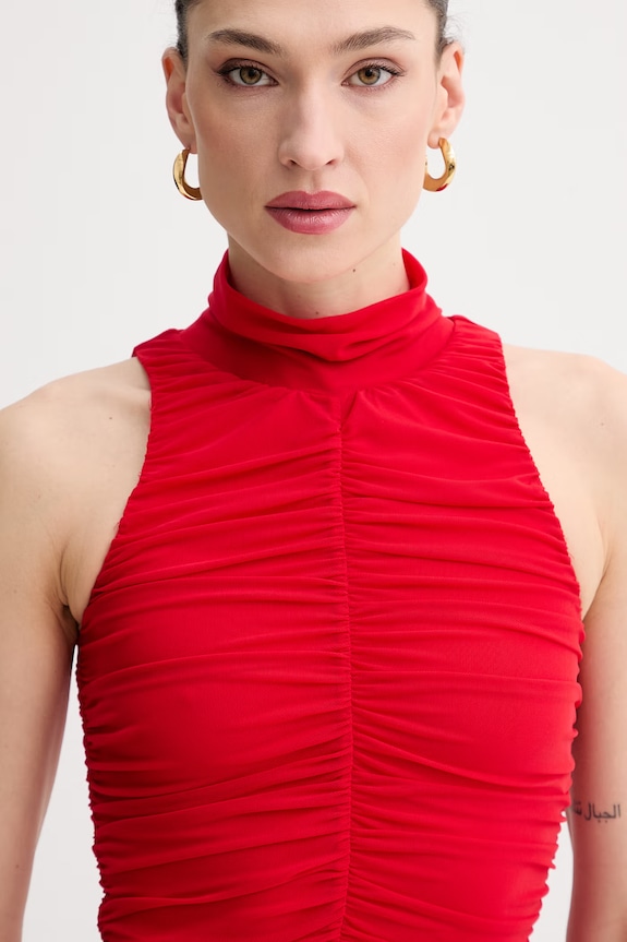 Bardot rochie rosu 60254DB